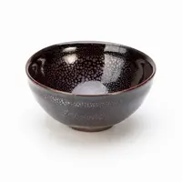 14.黑釉油滴盏【古董拍卖】