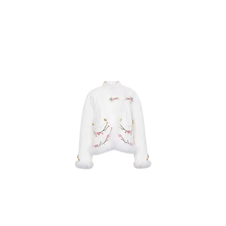 LeFame/拉飞姆23冬绣提花格格服LF23D01SC187国风棉袄潮流