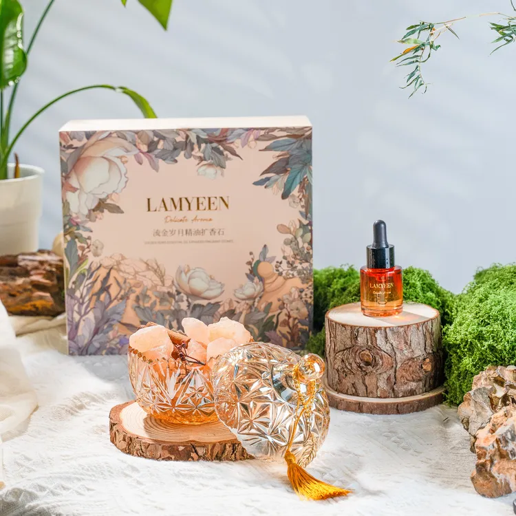 LAMYEEN精油香薰扩香石礼盒香氛室内生日礼物女生香薰礼盒伴手礼 