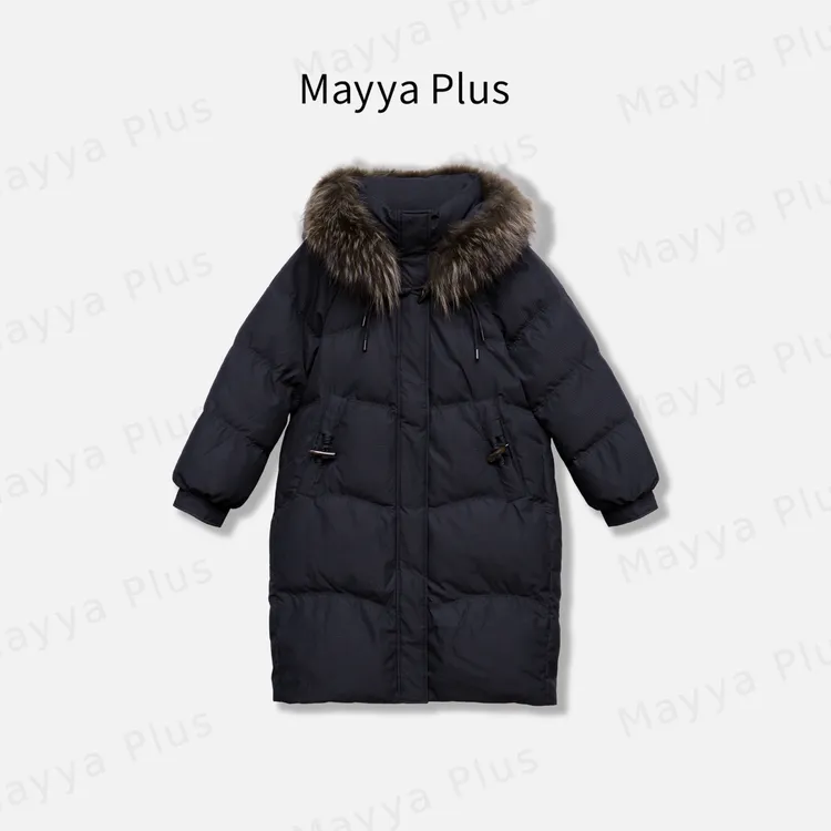 【暖冬新贵】Mayya Plus麦芽定制冬季百搭毛茸茸羽绒服外套32547375