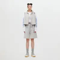 【星线好物】UPONPRO新品时尚运动收腰抽绳设计刺绣马甲女