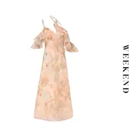 ZMM吊带气质女装旗袍优雅宴会时尚仙女宫廷连衣裙夏季B1303