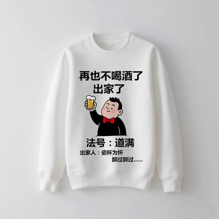 卫衣（喝酒系列1）多图可选  (男女同款）个性创意搞笑图片秋冬卫衣