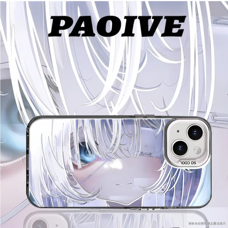 小鸟游六花创意适用苹果华为vivoiPhone小米三星防摔彩银手机壳