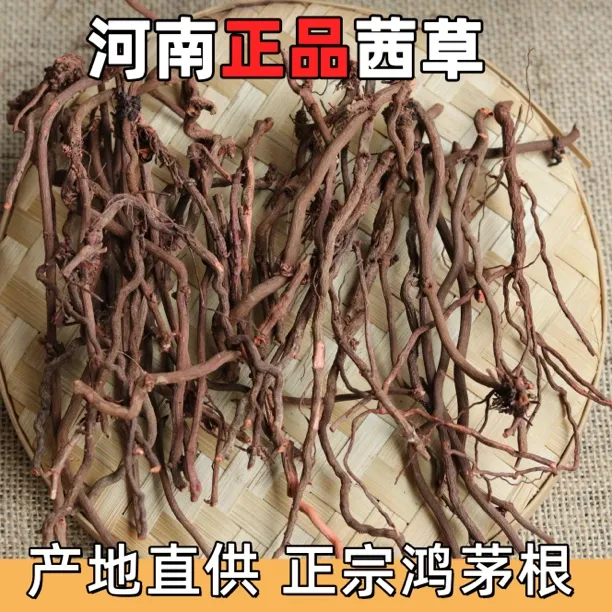 茜草 鸿茅根河南丘陵地带采挖正宗茜草野生货150克包包邮另售当归