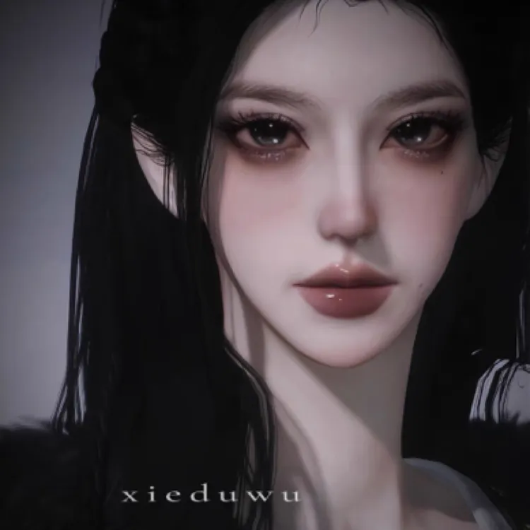 碎金 亵渎物原创 燕云十六声端游手游通用女捏脸 全门派通用包