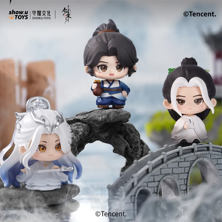 【SHOWU】剑来动画Q版盲盒PVC材质摆件官方授权正版