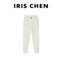 IRIS CHEN 瘦瘦裤 2025早秋“高含量棉”透气弹力休闲牛仔裤25KZ725