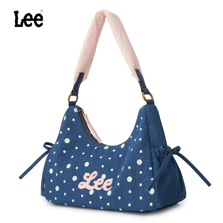Lee官方波点腋下包2025新款时尚百搭云吞包简约通勤托特包手提包