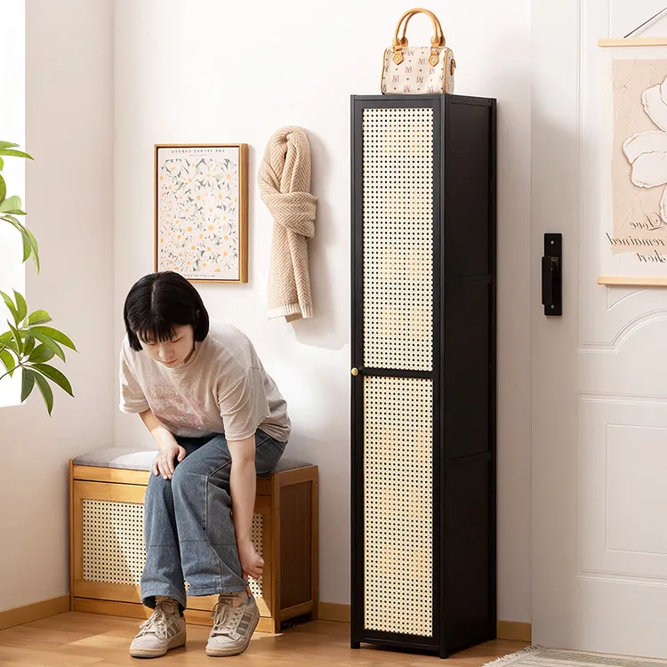 鞋柜家用门口入户极窄小型鞋架子多层室内好看简易收纳柜2025新款