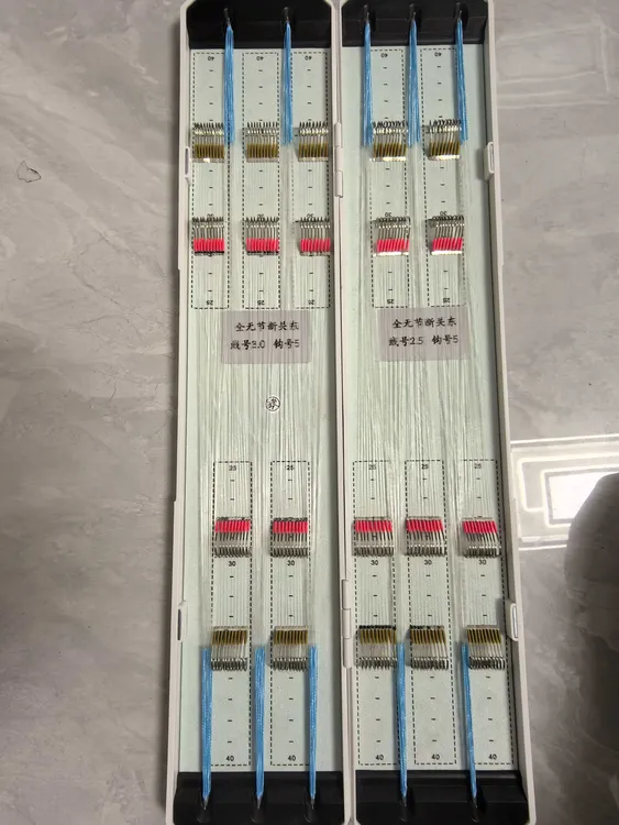 节全无节金丝软甲单丝双刃成品子线双钩黑坑大棚冬钓飞鱼打对子线