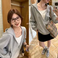 现货0073D大婉酱肉肉微胖定制【盗梦空间】早秋百搭显瘦假两件上衣