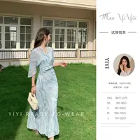【仲夏梦境】<中秋国庆大狂欢>小个子清新连衣裙夏短袖时尚显瘦长裙