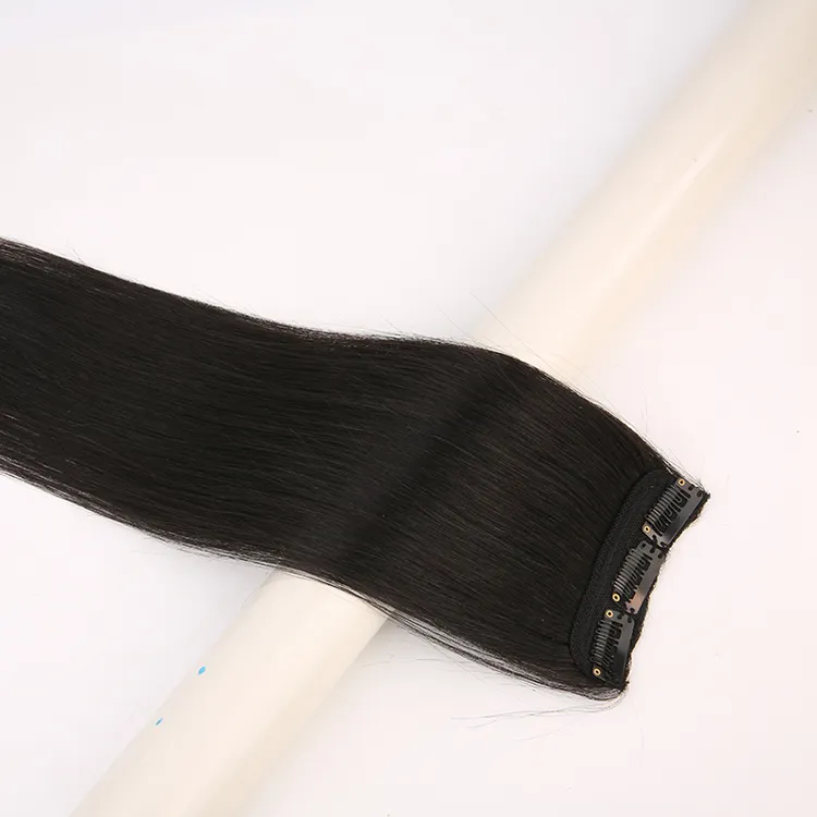 抽芯辫发手织包边隐形无痕一片式加厚厚上下一样一片式全真人发丝