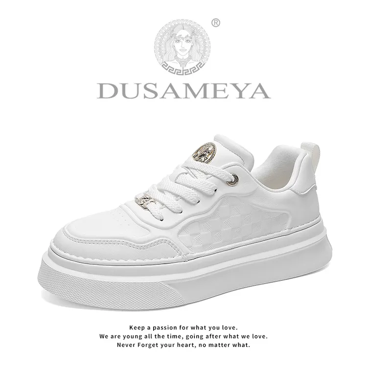 DUSAMEYA/杜莎米娅秋冬上新金标休闲舒适轻奢时尚百搭厚底潮流鞋