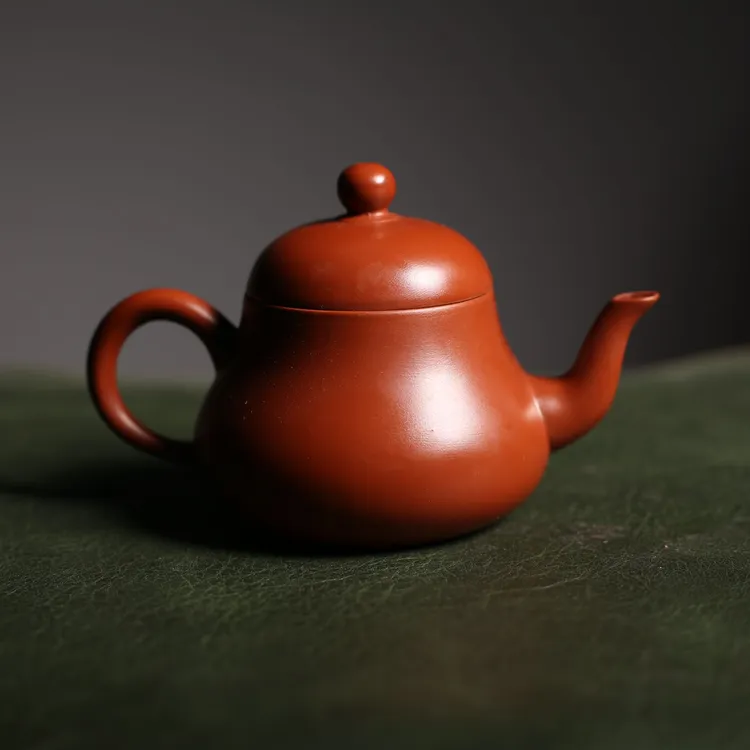 思婷壶高梨壶潮州朱泥手拉壶家用工夫茶具茶器
