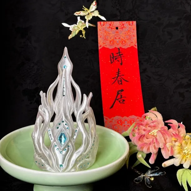 时春居汉服配饰古风仙侠仙气发冠《云梦仙君》