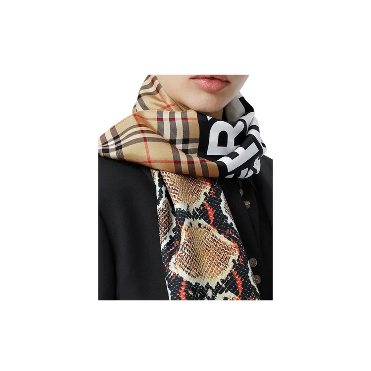 99新 BURBERRY/博柏利 海囤/巴宝莉/围巾/210*70/nu19520
