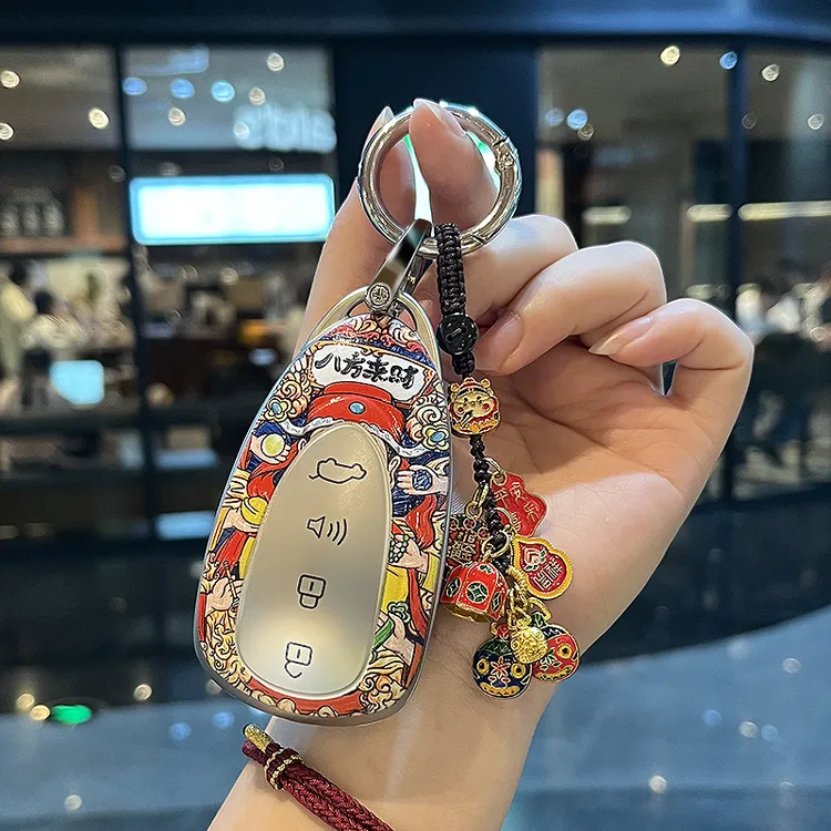 魏牌蓝山钥匙套专用高山7/8/9车VV5VV6VV7摩卡WEY魏派DHT壳扣包款