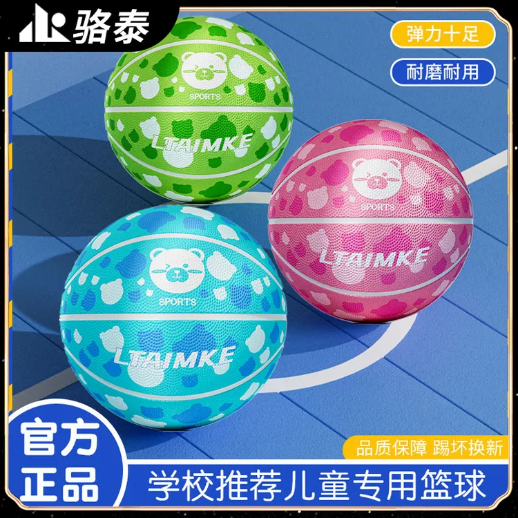 骆泰儿童篮球3-6岁专用初学训练篮球5号小学生耐打耐磨防滑加厚