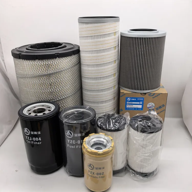 吴雨泽品牌适配住友210-7国四滤芯 机滤 柴滤 油水分离器 空滤