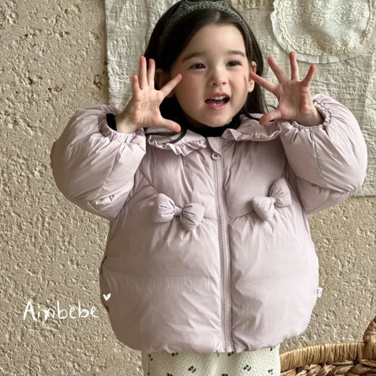 爱喜羽绒服童装洋气冬季羽绒外套儿童加厚保暖羽绒服上衣