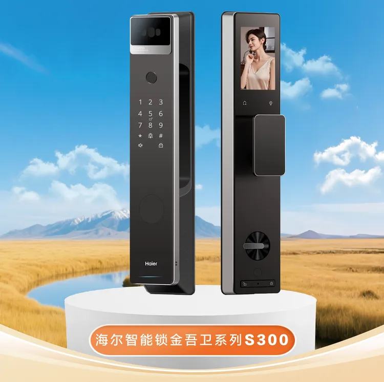 【仅限辽宁】真3D人脸识别全自动远程可视智能门锁