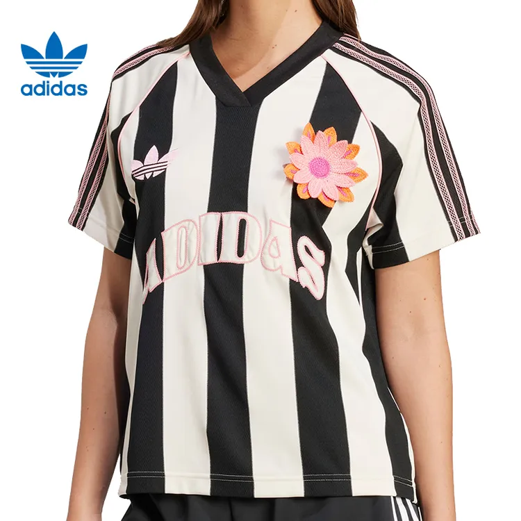 【夏日户外】adidas阿迪达斯三叶草夏季女子运动休闲短袖T恤KC0672