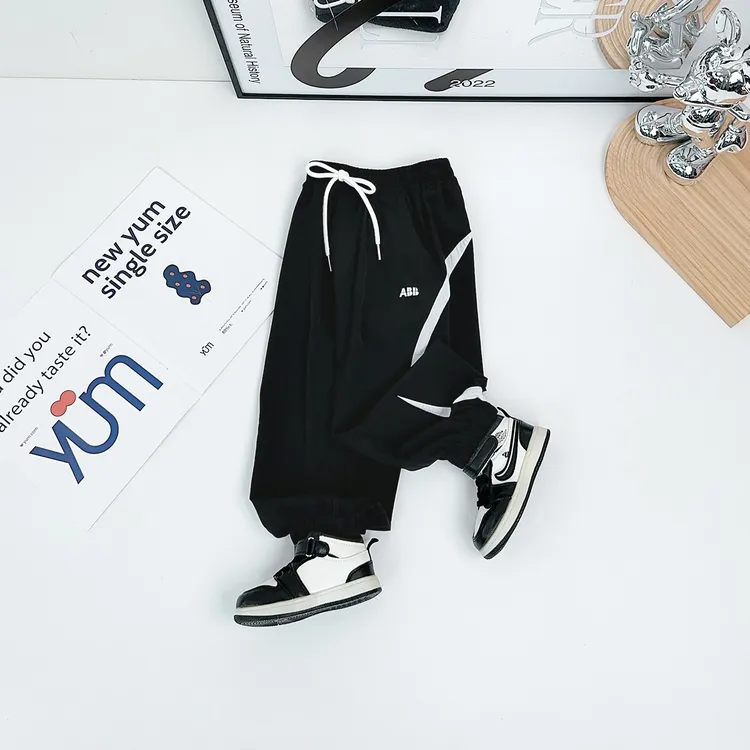 儿童夏长裤夏装薄款男童装休闲裤子宽松夏季 MT029