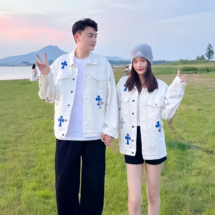 美式复古网红同款外套2025新款秋季潮牌宽松休闲高级感男女款夹克