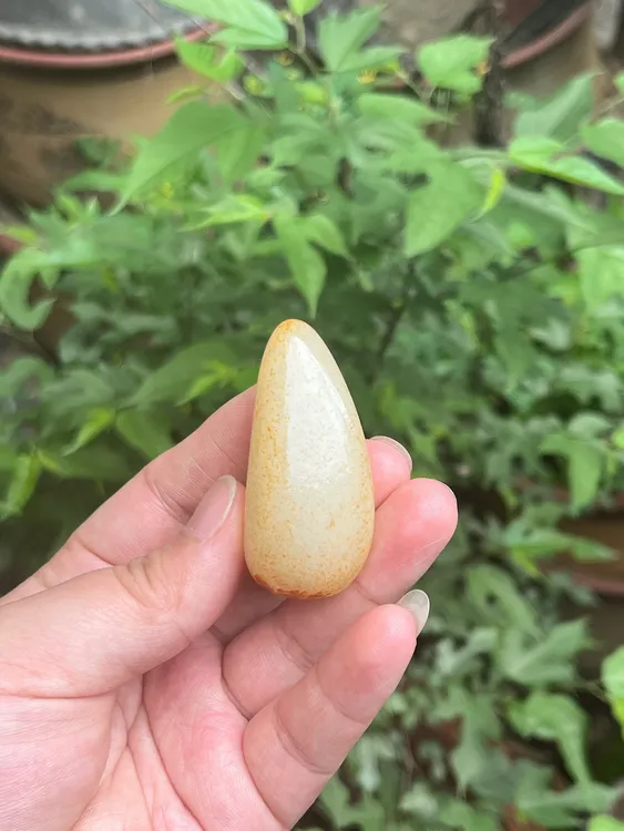 【底价已开价】41克和田玉红皮挂件图文059