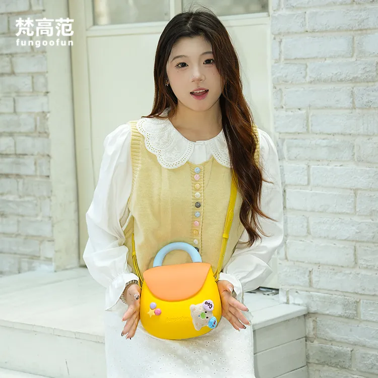 梵高范官方时尚简约潮流甜美女孩可手提可单肩包包夏季梵高范包包