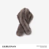 LIURUONAN | 9.28四周年 环保毛绒围脖蓬松保暖显脸小
