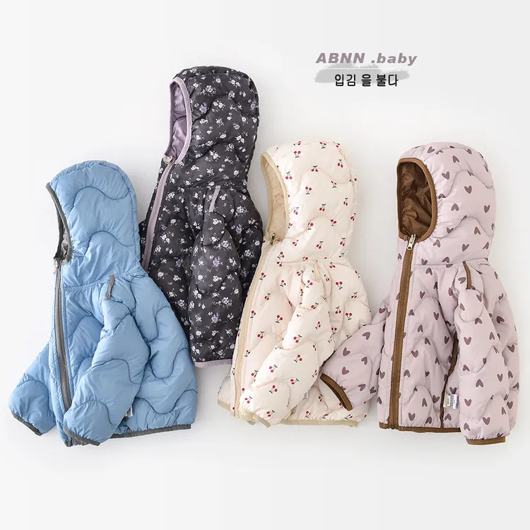 宝宝轻薄款羽绒服时尚洋气婴儿衣服冬装男女童冬季白鸭绒羽绒外套