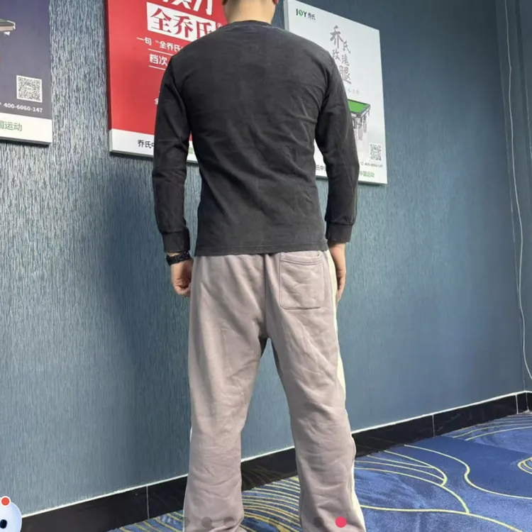 晓峰推荐！重工水洗做旧春秋冬季男女生情侣款简约圆领休闲款卫衣