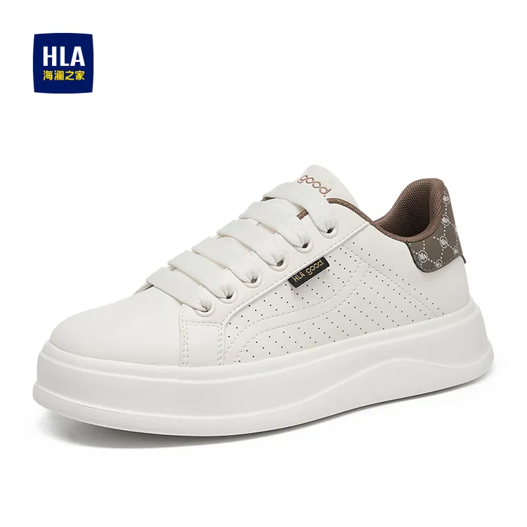 海澜之家男鞋2025新款男士透气时尚休闲鞋运动板鞋增高小白鞋潮鞋