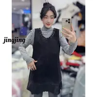 冬季新款休闲百搭两件套连衣裙（0625）