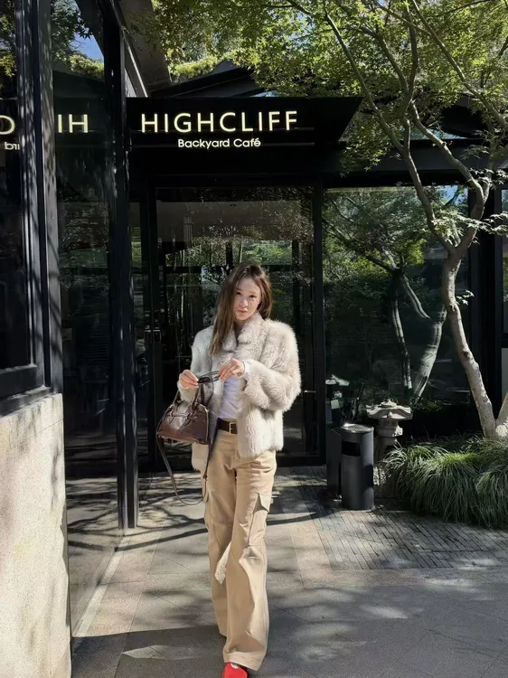 4 YYL 卡其工装微喇裤  2025冬款上新winter K3054