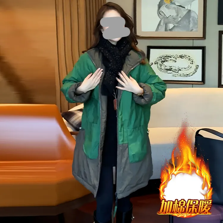 加厚韩版百搭立领双面穿棉服女2025年秋冬季新款减龄气质保暖外套