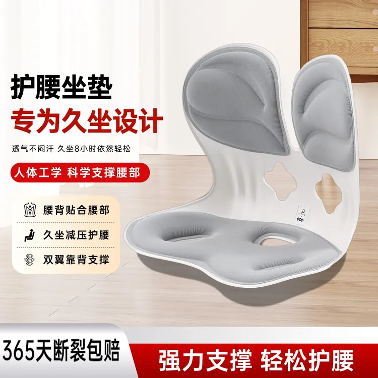 【明星同款】护腰坐垫久坐神器人体工学坐姿椅办公室腰部支撑矫姿垫