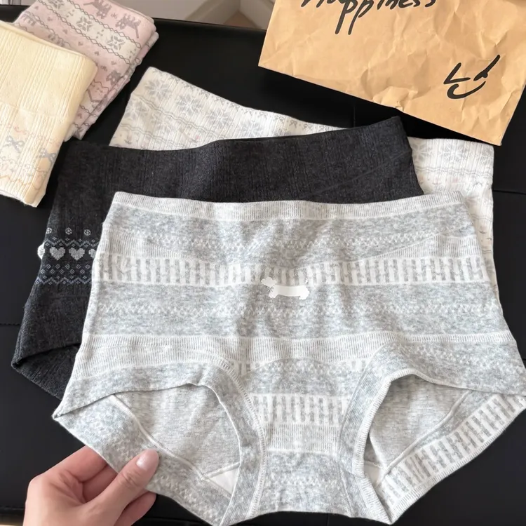 复古费尔岛A类新疆婴儿棉小平角内裤纯棉加长底裆全裤10A抑菌