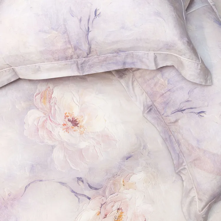 蝶舞晨曦-小锦段-色织-提花-四件套-礼盒