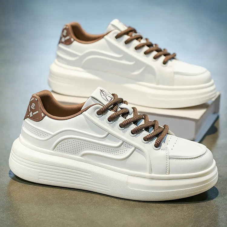 男鞋夏季透气2025新款百搭潮流男士运动休闲软底耐磨防滑小白潮鞋