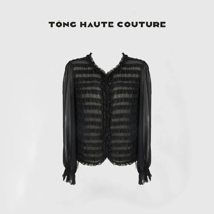 【低调优雅】25年早春高级感法式浪漫轻奢个性桑蚕丝衬衫YY136