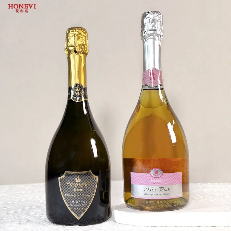【气泡酒双支组合】邂逅粉红小姐桃红起泡酒果香浓郁微醺甜香槟口感