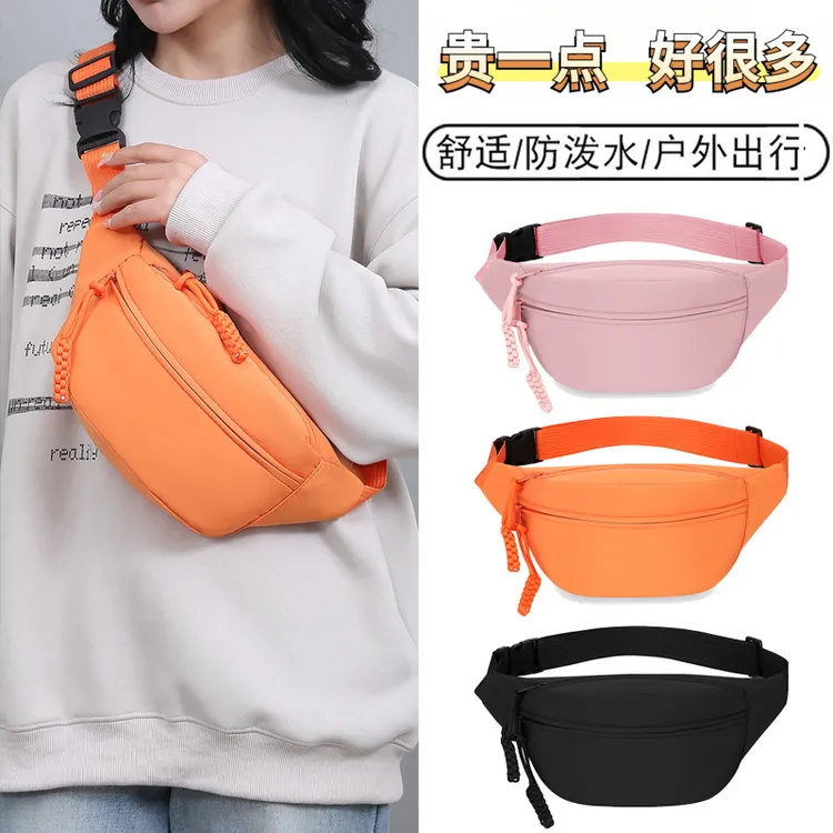春季风包新款休闲男女斜挎包户外旅行胸包ins小众百搭休闲包时尚