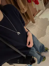 羊绒棉中袖圆领毛衣 J25MY620