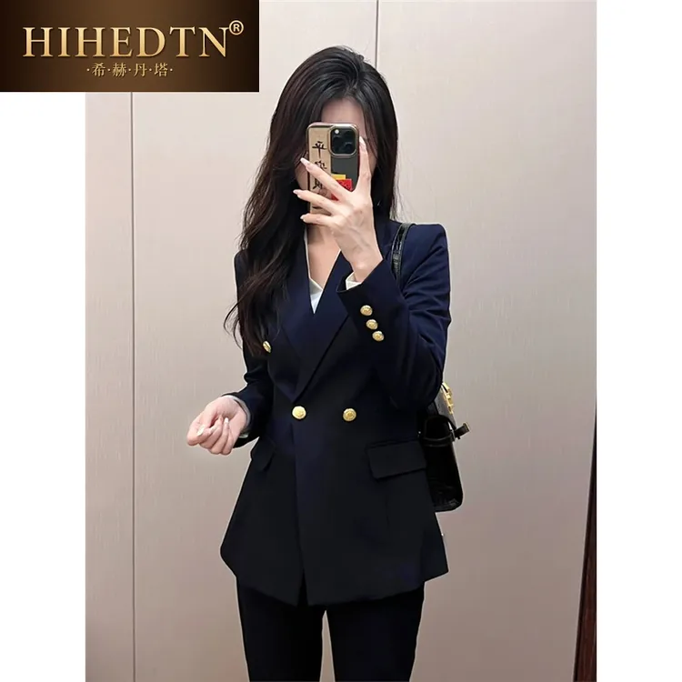 西装套装女春秋新款品牌职业装时尚气质职场正装西服外套工作服