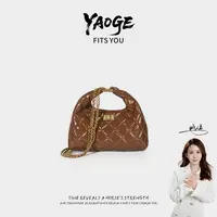 粉丝专享~经典时尚简小众女包潮流百搭优质LY1015-焦糖色