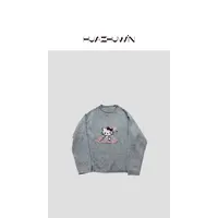 HZ-限订款kt 卡通毛羊毛套头毛衣